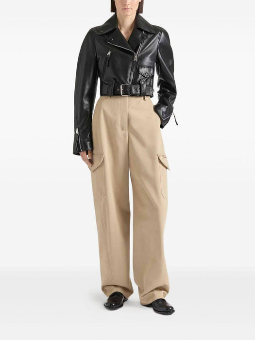 cropped leather jacket BW00SS61V3 001 GIVENCHY 