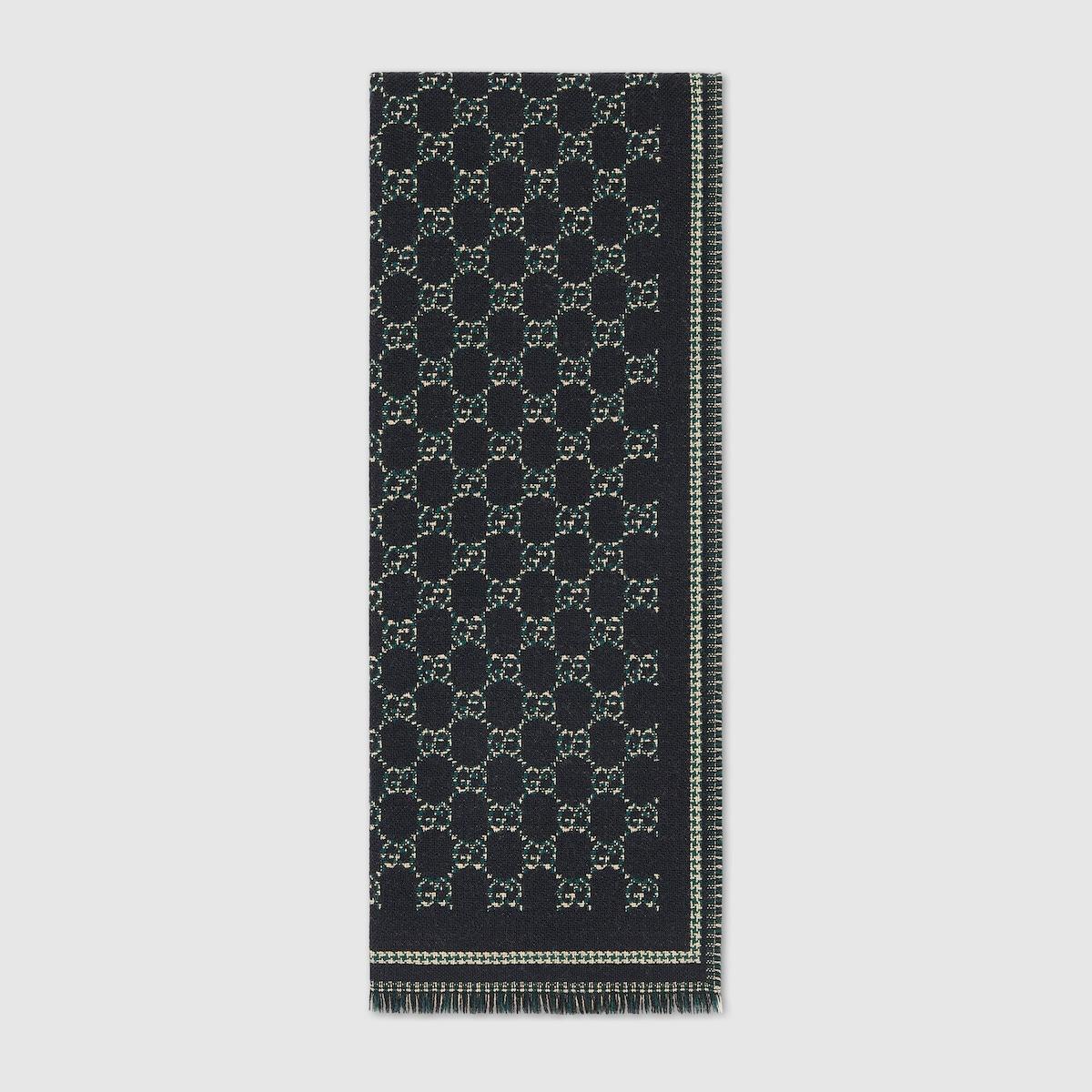 GG wool jacquard scarf 836264 4G3861066 GUCCI 