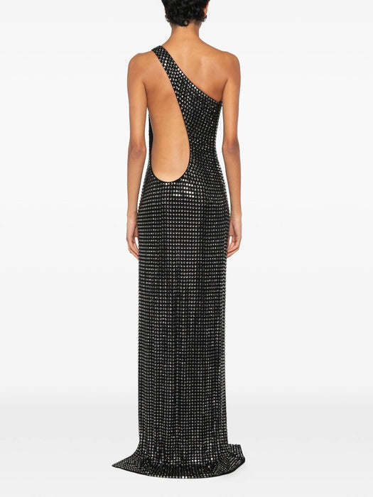 Embroidered jersey long dress 865042 ZAUVD 1000 GUCCI 