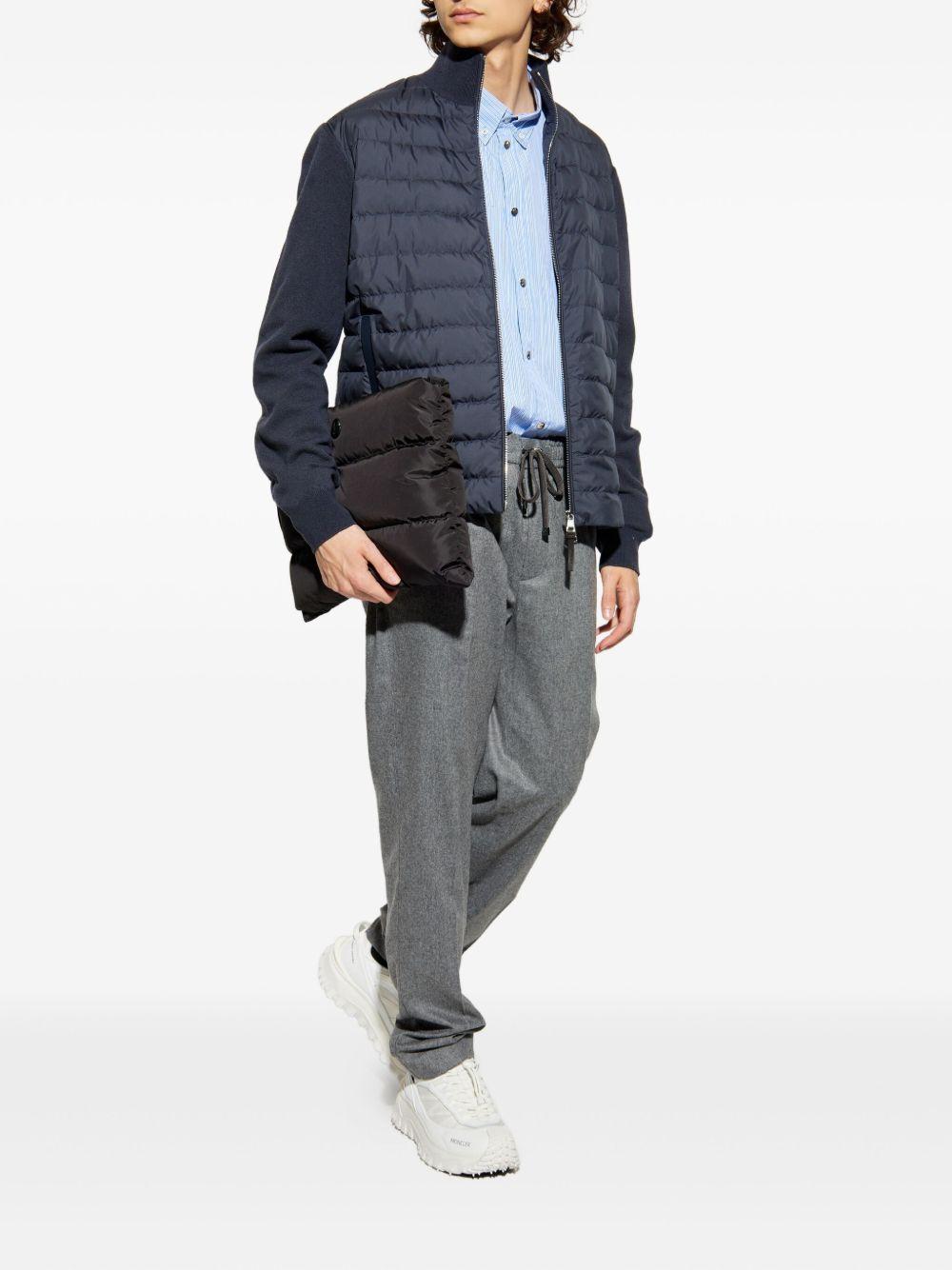 quilted knit panelled cardigan K20919B00033 M4281779 MONCLER 