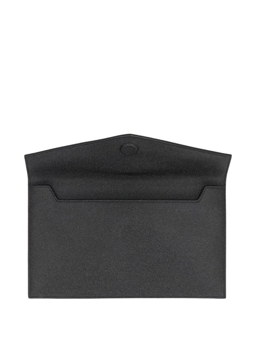 medium logo-plaque clutch bag 565739 1GF0J1000 SAINT LAURENT 