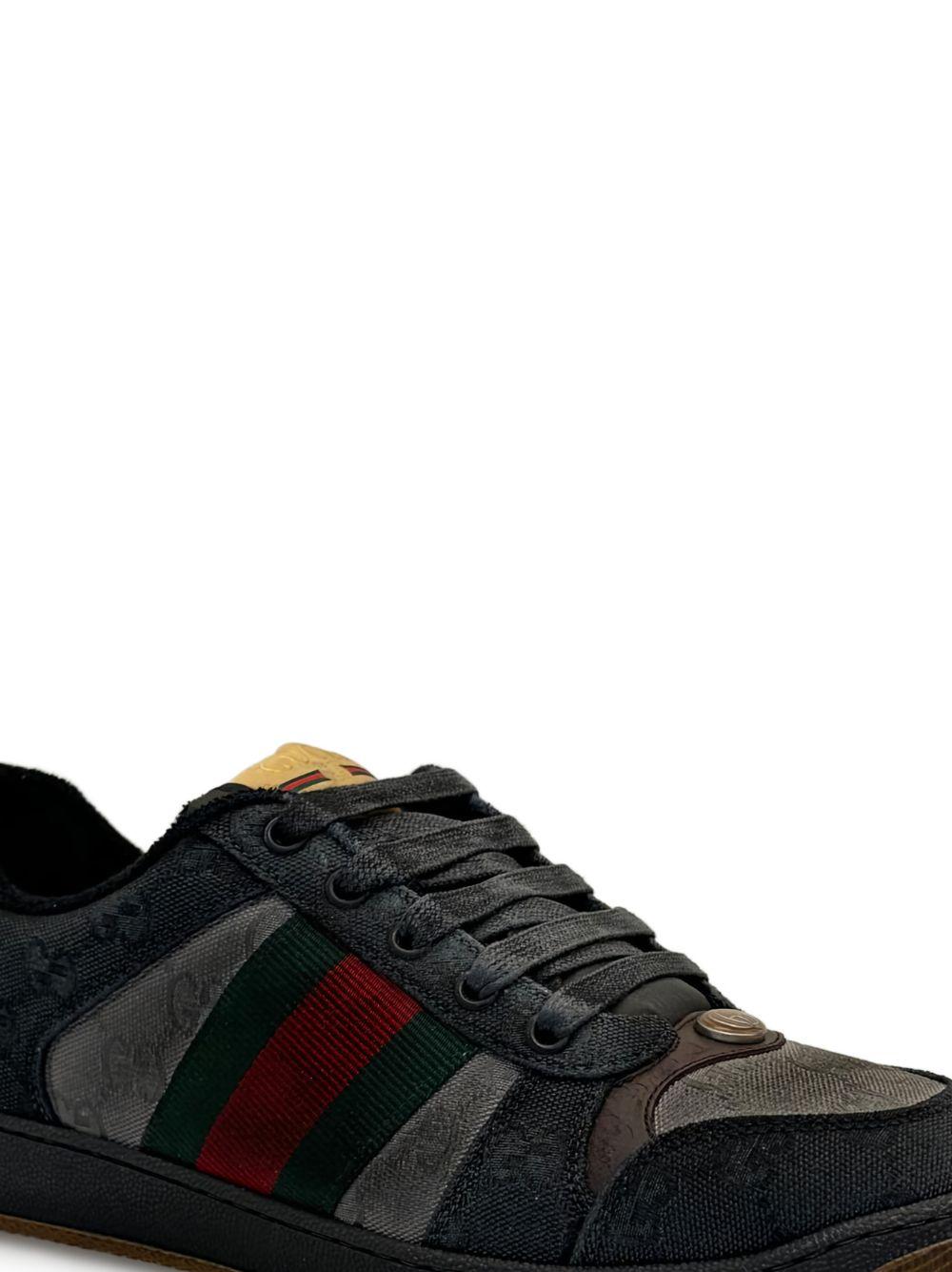 striped screener sneaker 857889 FAFEN1077 GUCCI 