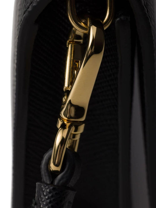 triangle-logo leather mini bag 1NF059 2DB3F0002 PRADA 