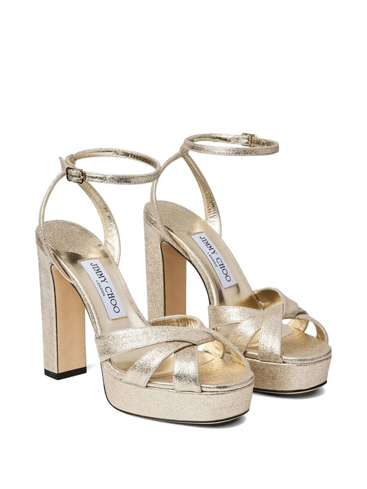 Kove platform sandals KOVE 120 DXBPLATINUM JIMMY CHOO 