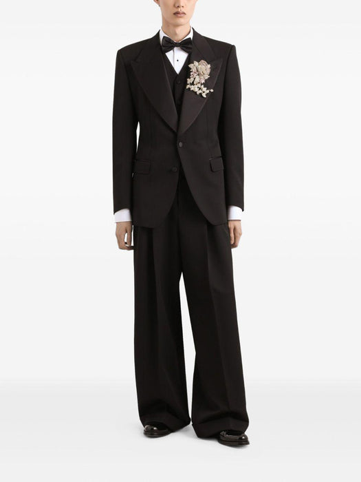 satin-lapel blazer G2VO2T GJ865N0000 DOLCE & GABBANA 