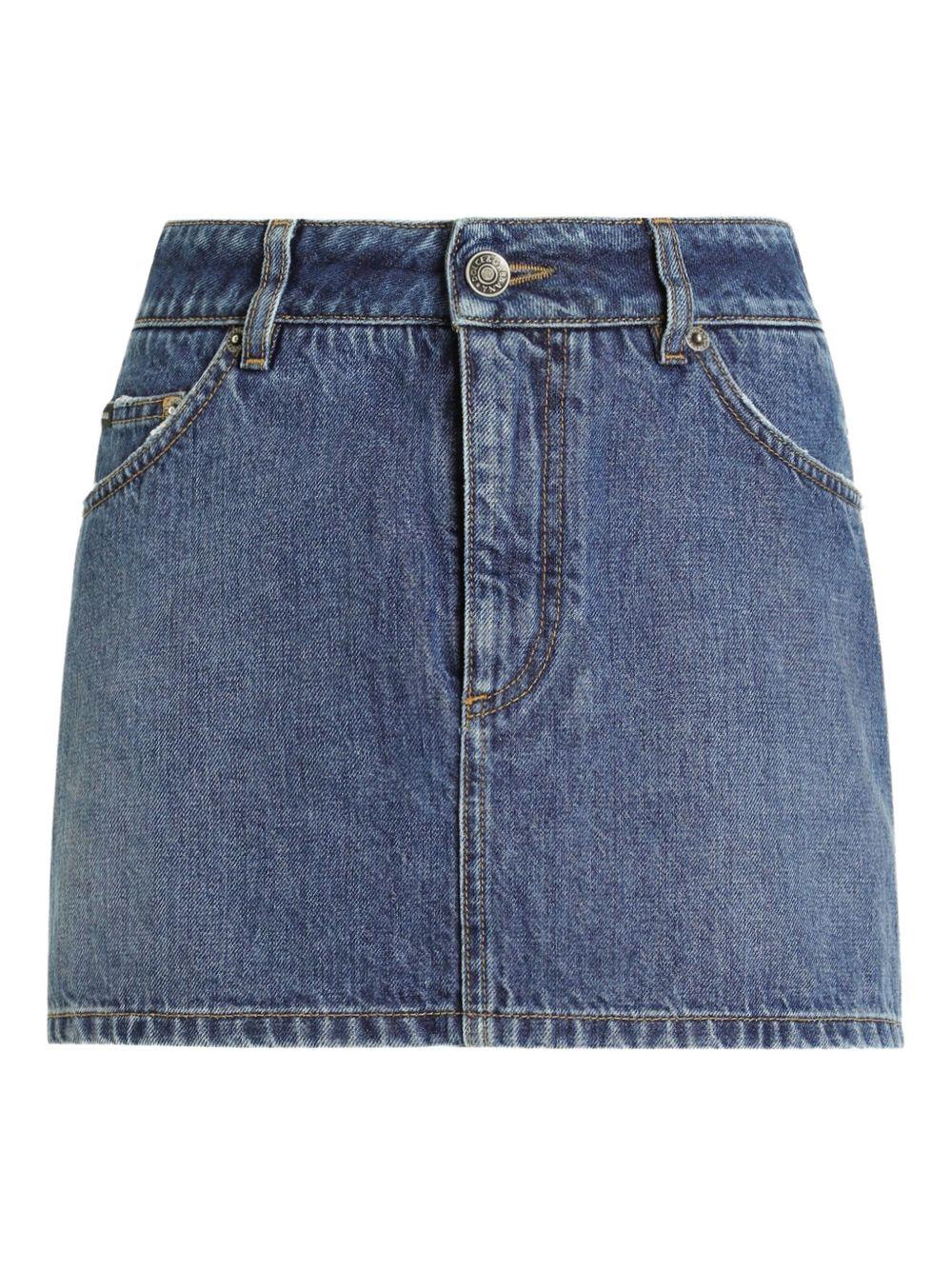 pocket mini skirt F4C6ND G8OB3S9001 DOLCE & GABBANA 