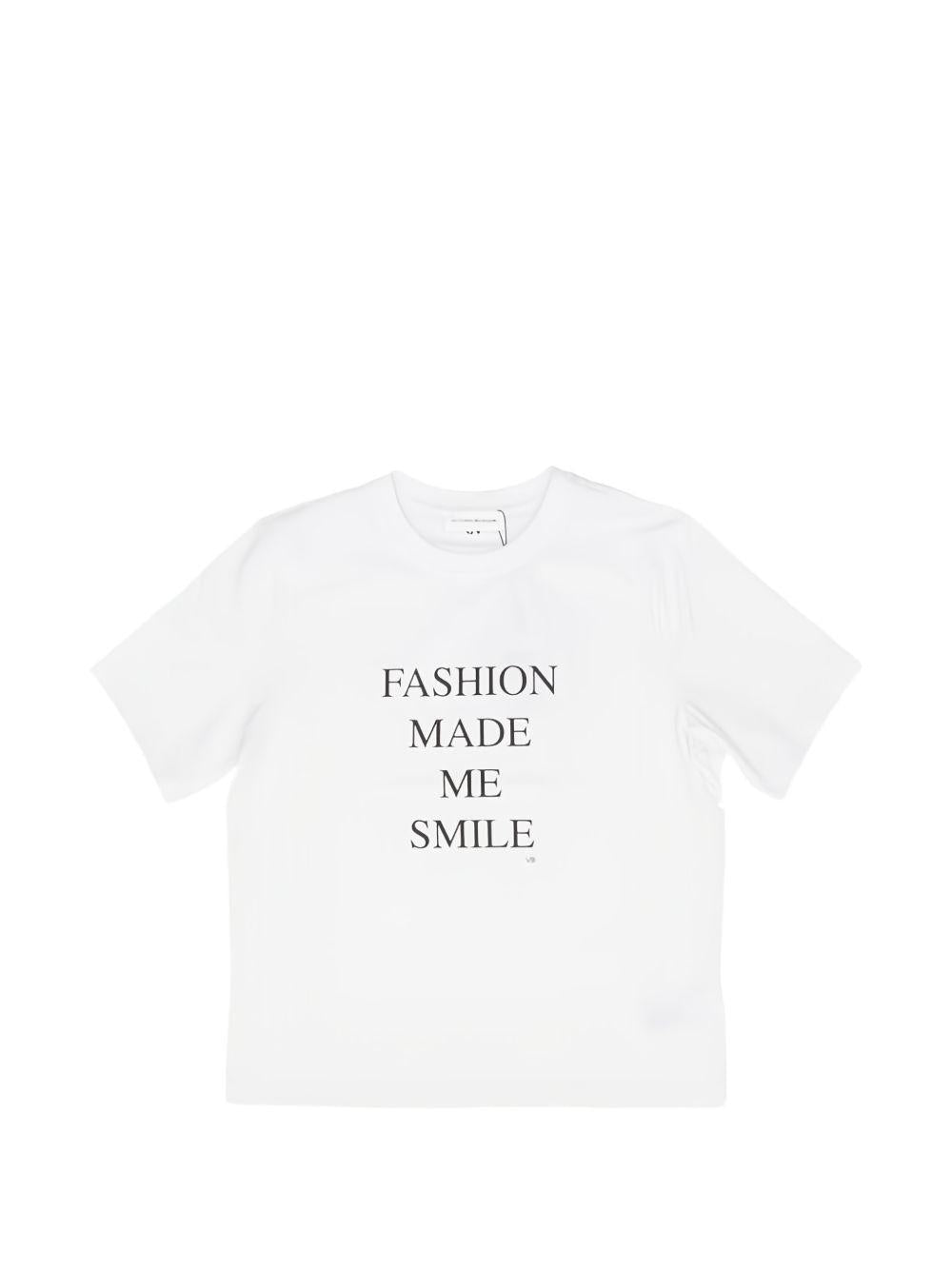 Fashion Stole My Smile cotton T-shirt 1226JTS007458A 9831 VICTORIA BECKHAM 