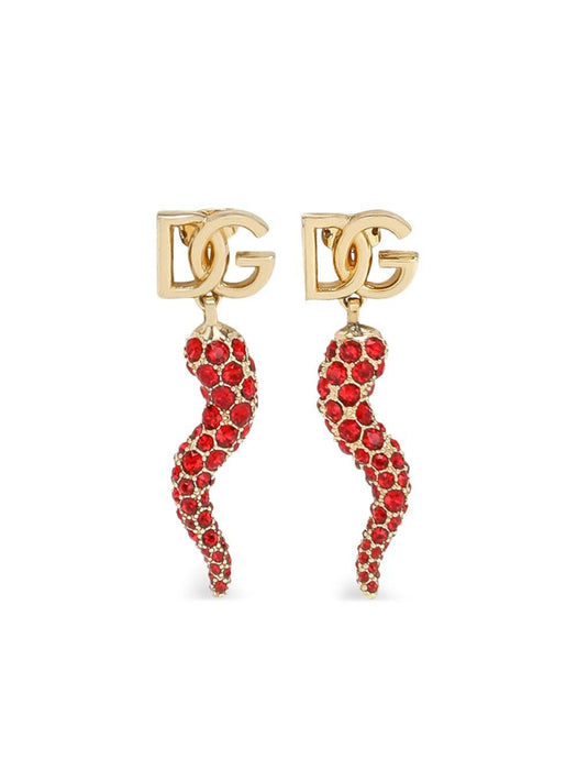 DG horn drop earrings WEQ6C6 W1111ZOO00 DOLCE & GABBANA 