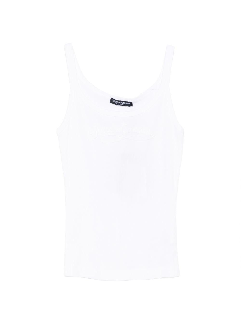 square-neck tank top F8K97Z GDDL0W0800 DOLCE & GABBANA 