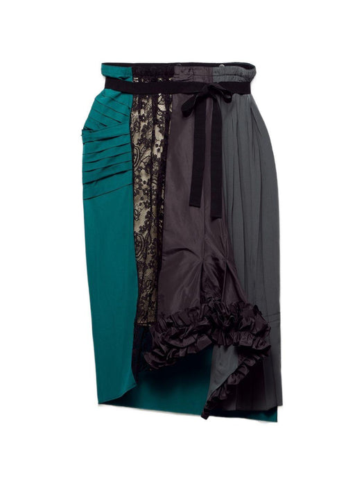 patchwork midi skirt P147IG S OOO 19QWF063H PRADA 