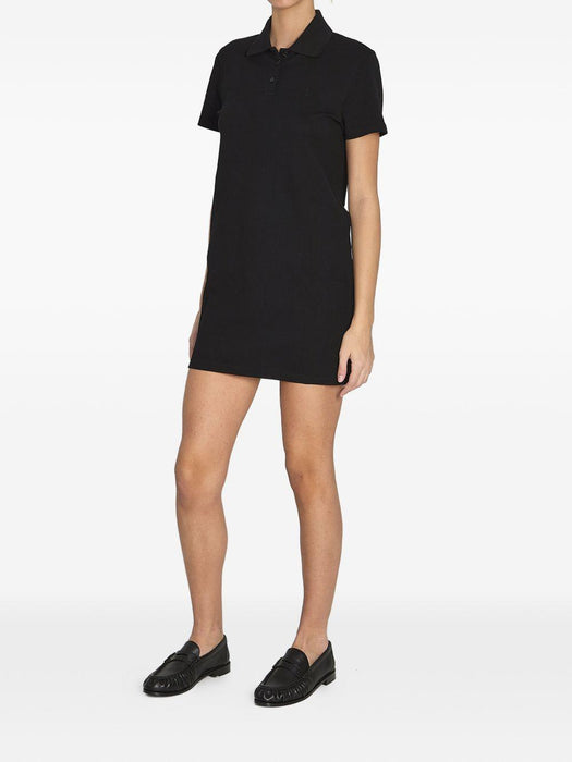 buttoned polo dress 862599 Y37ZE1000 SAINT LAURENT 