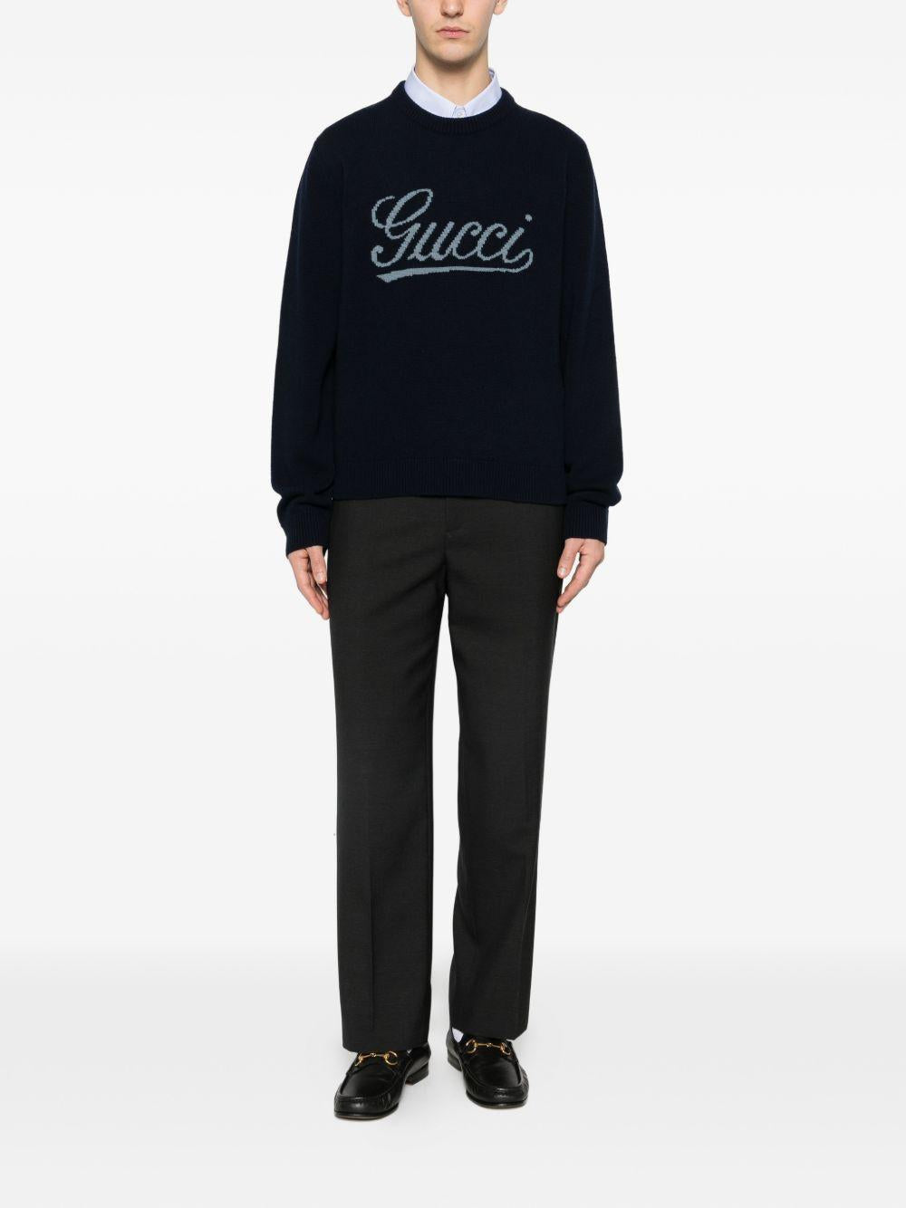 logo crew-neck sweater 795347 XKD744071 GUCCI 