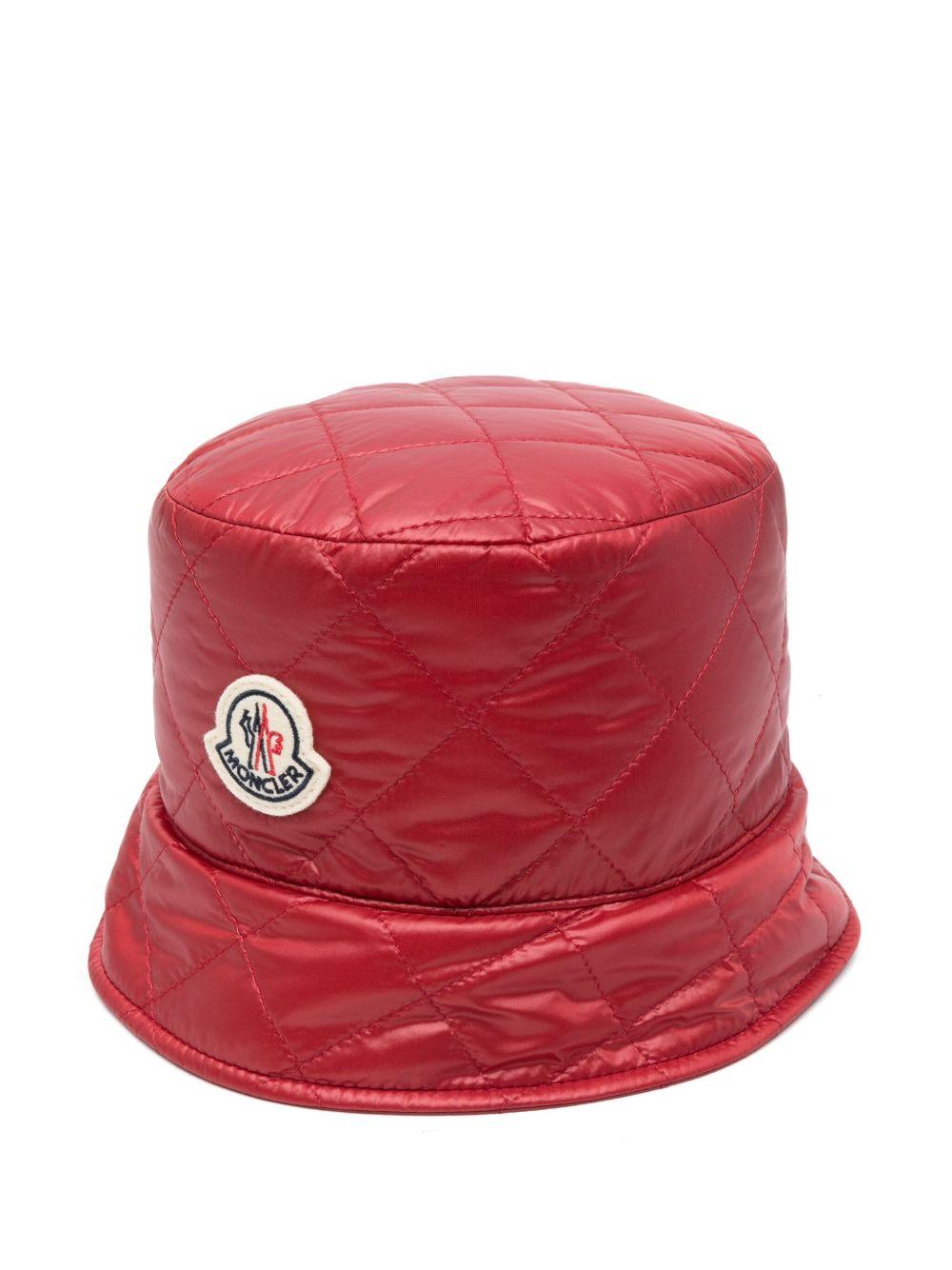 quilted bucket hat K20933B00027 788RA46C MONCLER 