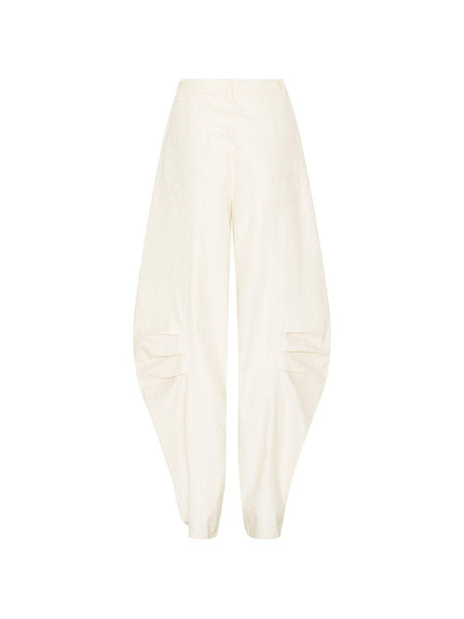 cream tapered trousers 1155062059 2059 ROTATE 