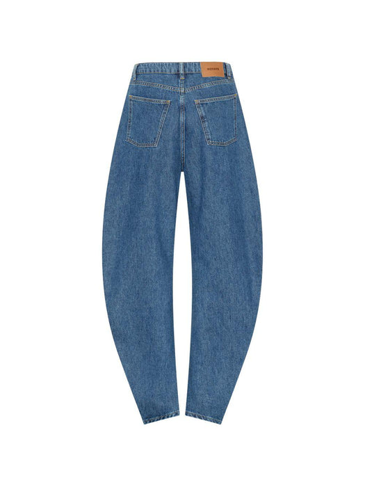 Draped barrel leg jeans 1164771603  ROTATE 