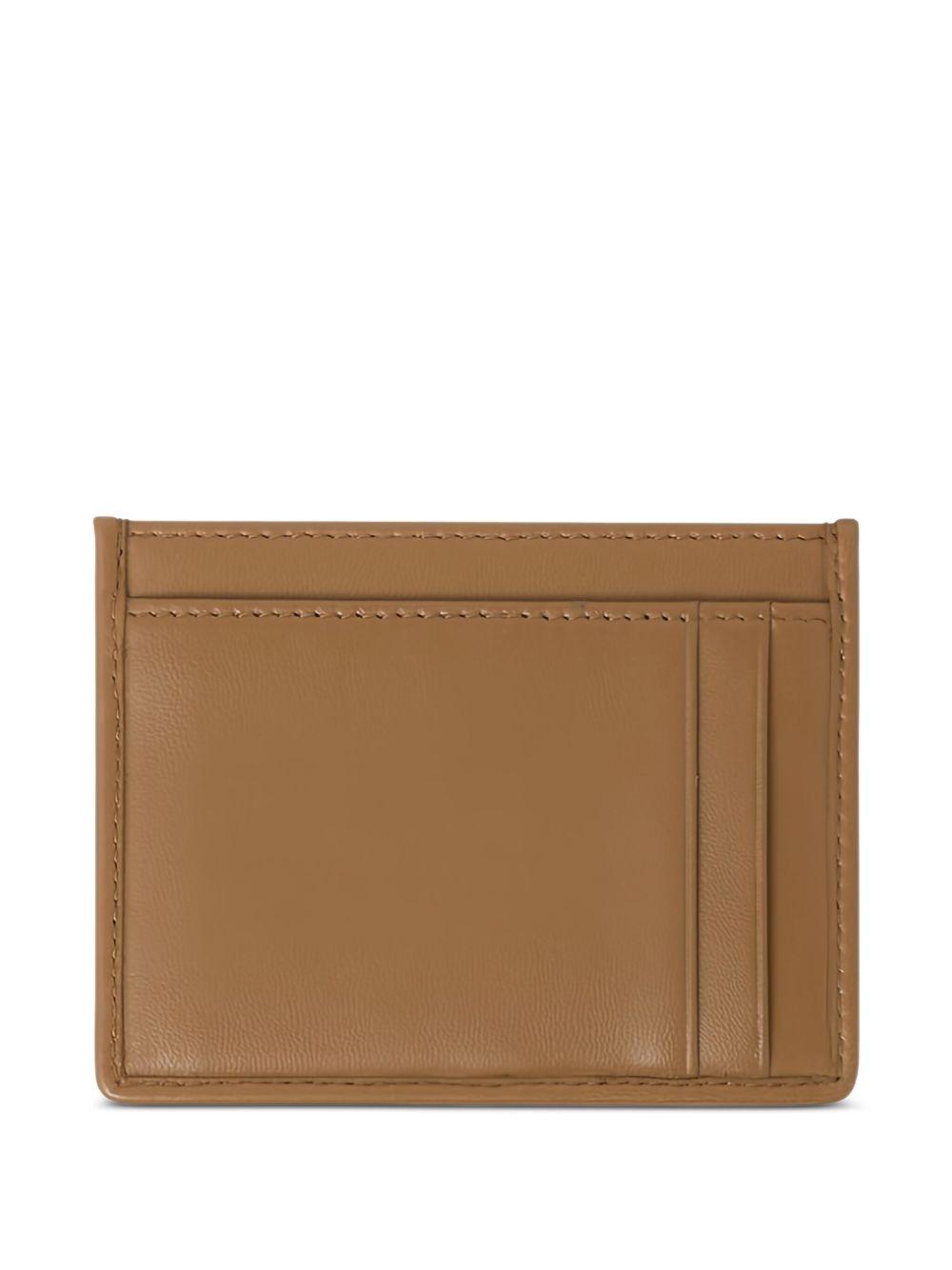 matelassé-motif leather card holder 5MC076 AFPPF098L MIU MIU 