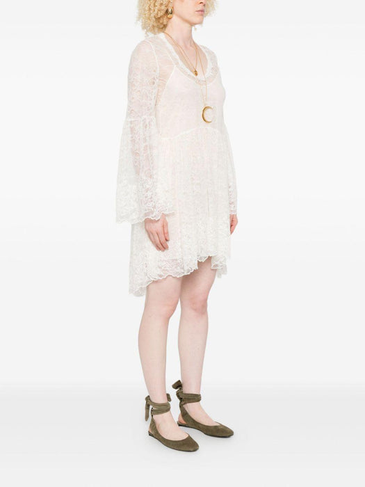 lace bell-sleeve mini dress 25ARO13990 107 CHLOÉ 