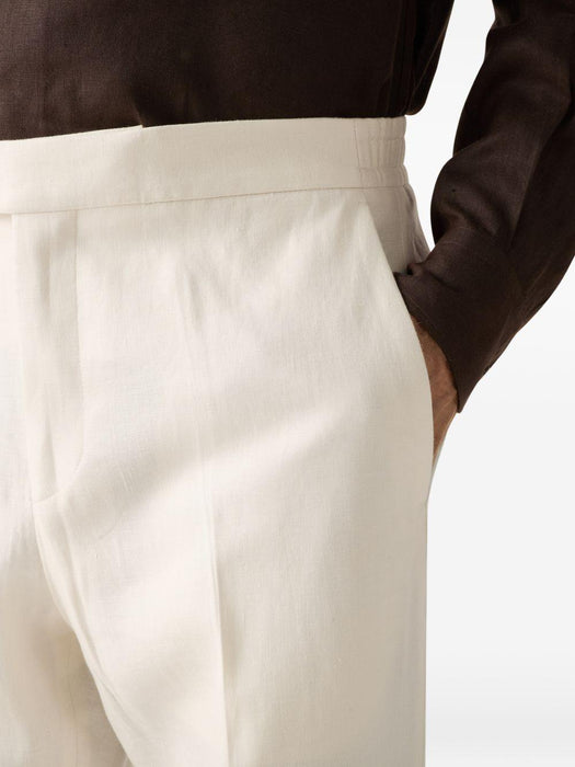Oasi lino trousers UHI35A3 TZ50N01 ZEGNA 