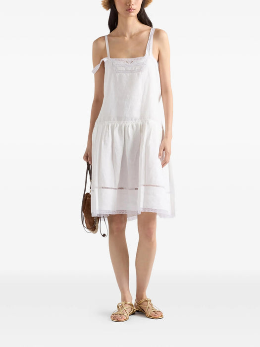 Embroidered linen Dress P3S37R S OOO 192TF0009 PRADA 