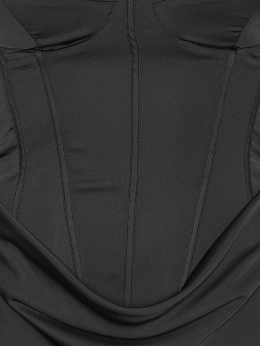 corset maxi dress 114330100 100 ROTATE 