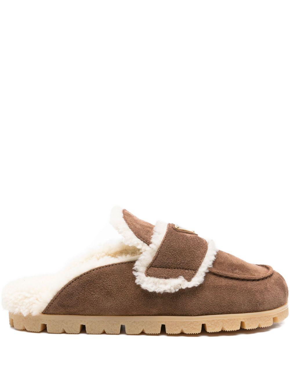 suede slippers 1R129O F ZF20 JFTF0324 PRADA 