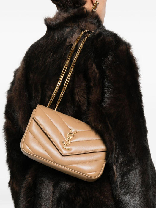 small Loulou Matelassé shoulder bag 801437 AAEAX2357 SAINT LAURENT 