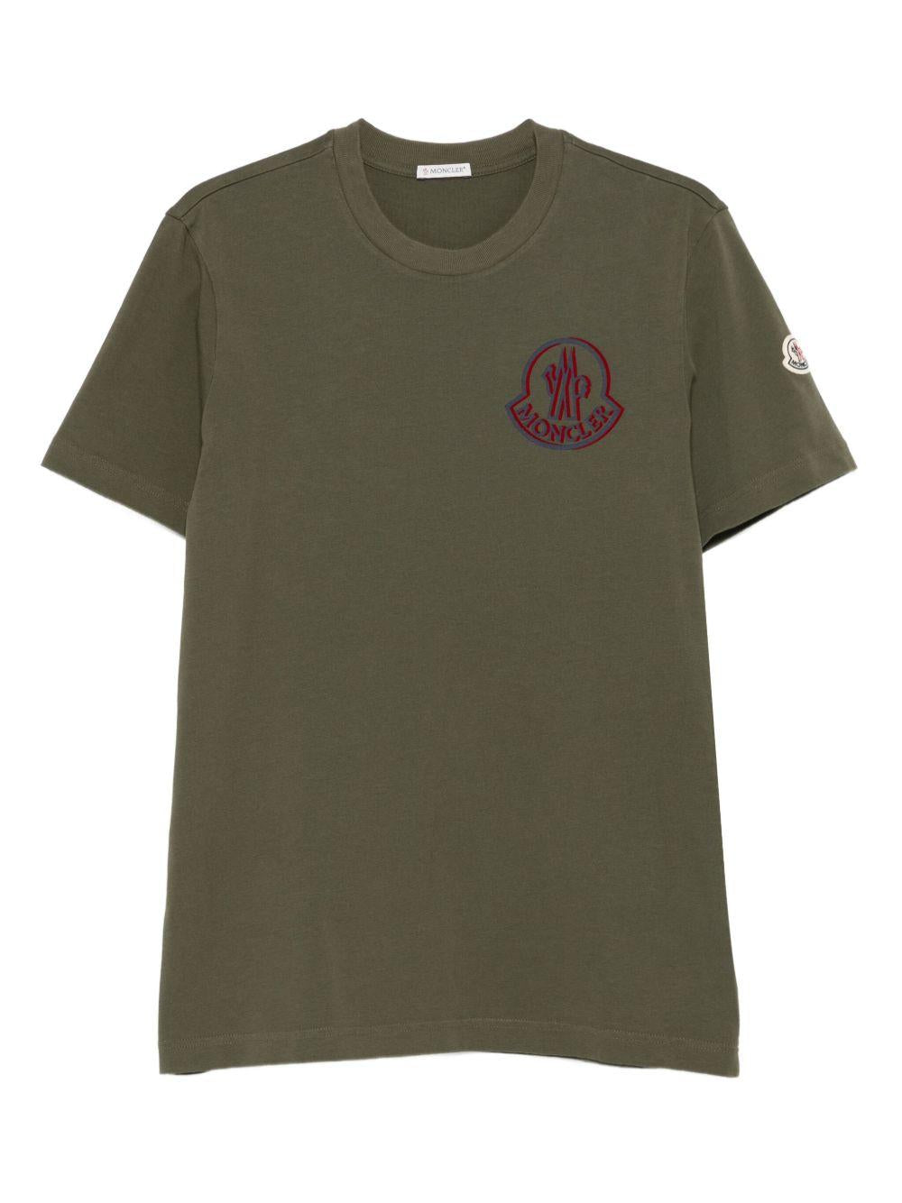 logo-embroidered T-shirt K20918C00057 89AZ9889 MONCLER 
