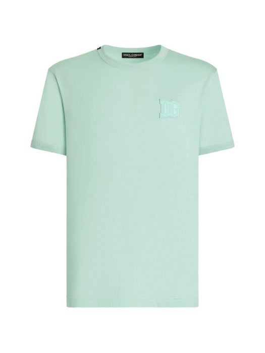 cotton T-shirt with patch G8PV1Z G7P3NV0234 DOLCE & GABBANA 