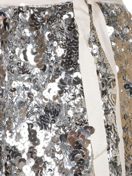 sequin-embellished wrap skirt P120ZR S OOO 176AF0118 PRADA 