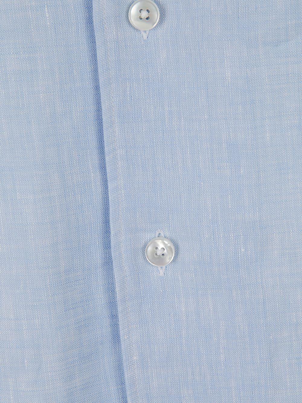 Mandarin-collar chest-pocket shirt UHX31A3 SRG10016 ZEGNA 