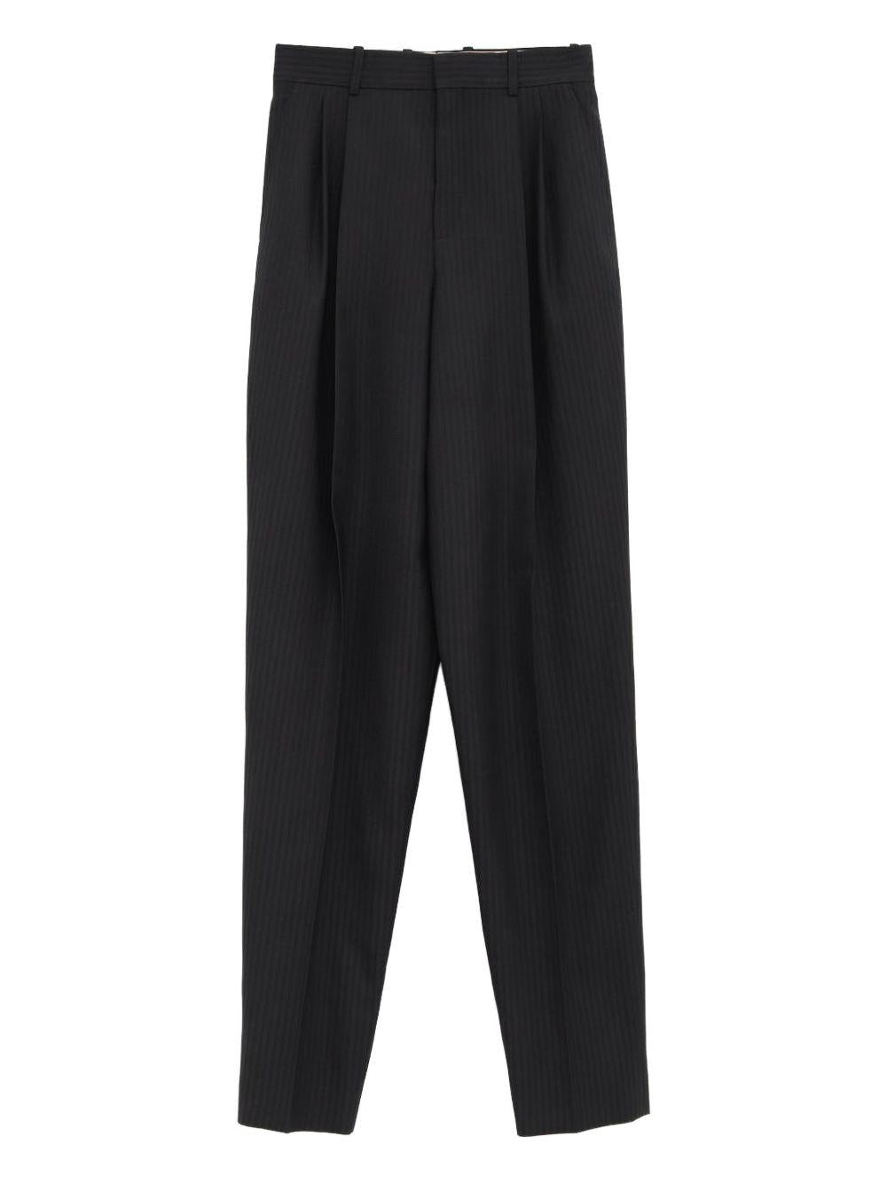 pinstripe pleated trousers 26SPA16065 001 CHLOÉ 