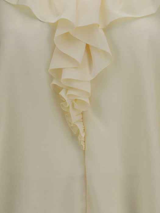 Ruffled silk shirt CH26AHT72005 114 CHLOÉ 