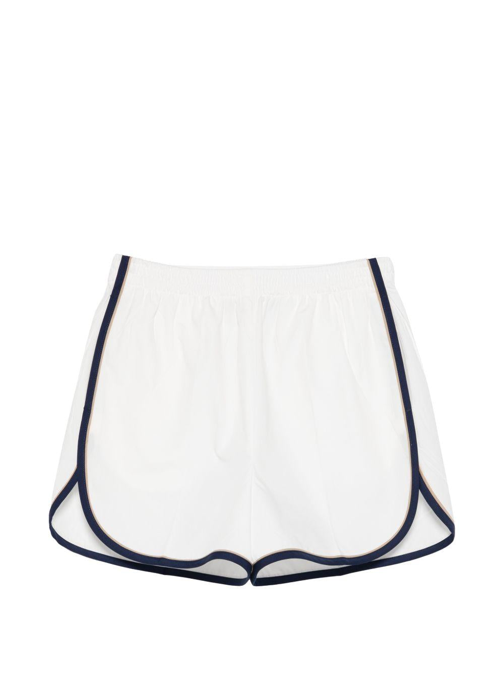 contrast-trim shorts P205K S OOO 17KYF0009 PRADA 