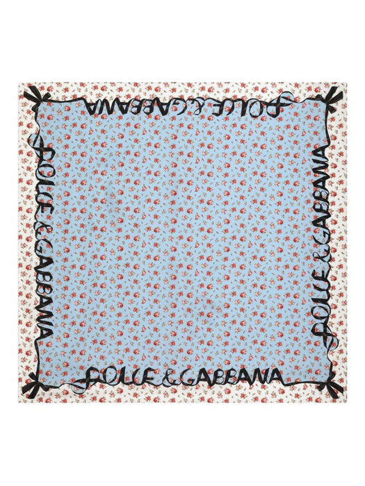 floral-print ribbon scarf FN090R GDDLOHC5XJ DOLCE & GABBANA 