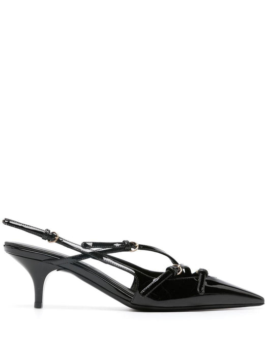 buckle-embellished slingback pumps 5I013E F M055 069F0002 MIU MIU 