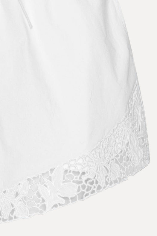 Drawstring Shorts Bright White 116281400  ROTATE 