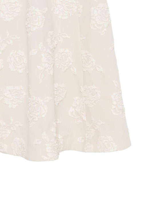 Floral-detail Strapless Midi Dress 1162572107  ROTATE 