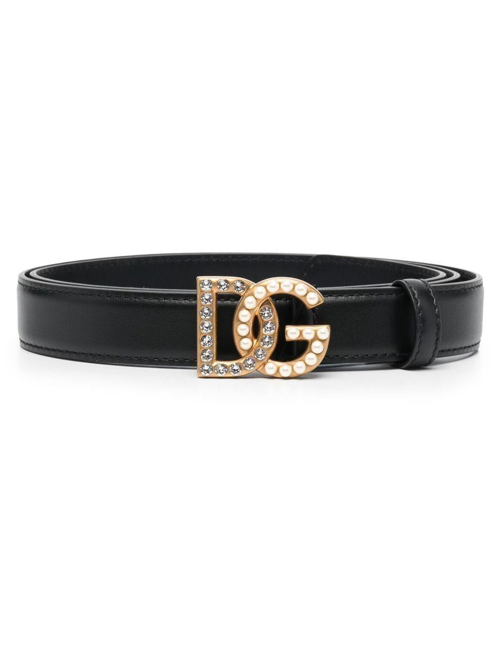 embellished logo-buckle belt BE1577 AQ3398S574 DOLCE & GABBANA 