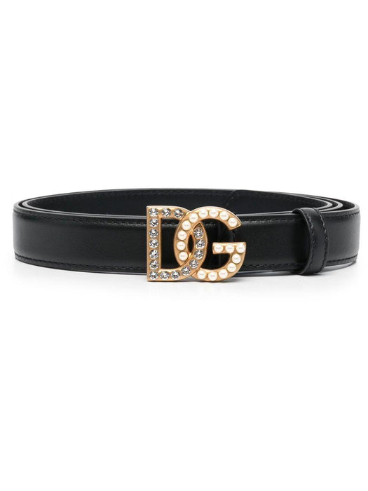 embellished logo-buckle belt BE1577 AQ3398S574 DOLCE & GABBANA 