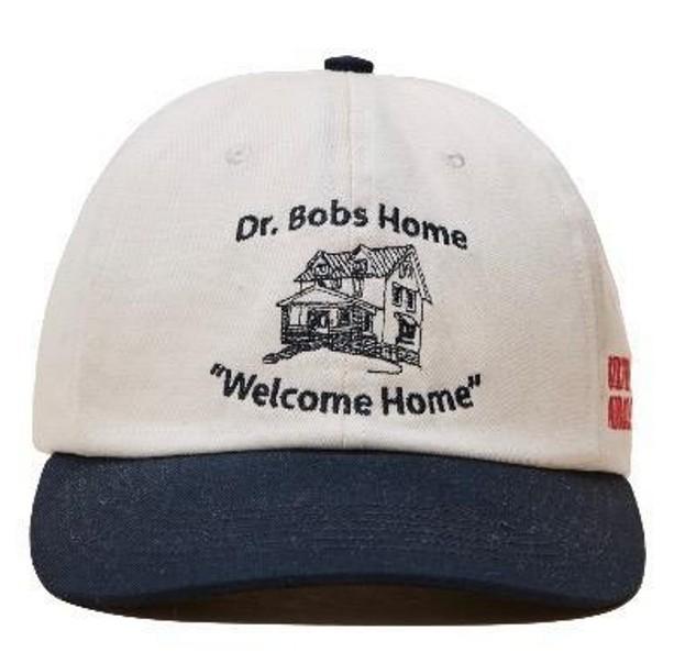 WELCOME HOME LOW PROFILE HAT 8U001Q1010VWT WHITE PALY HOLLYWOOD 