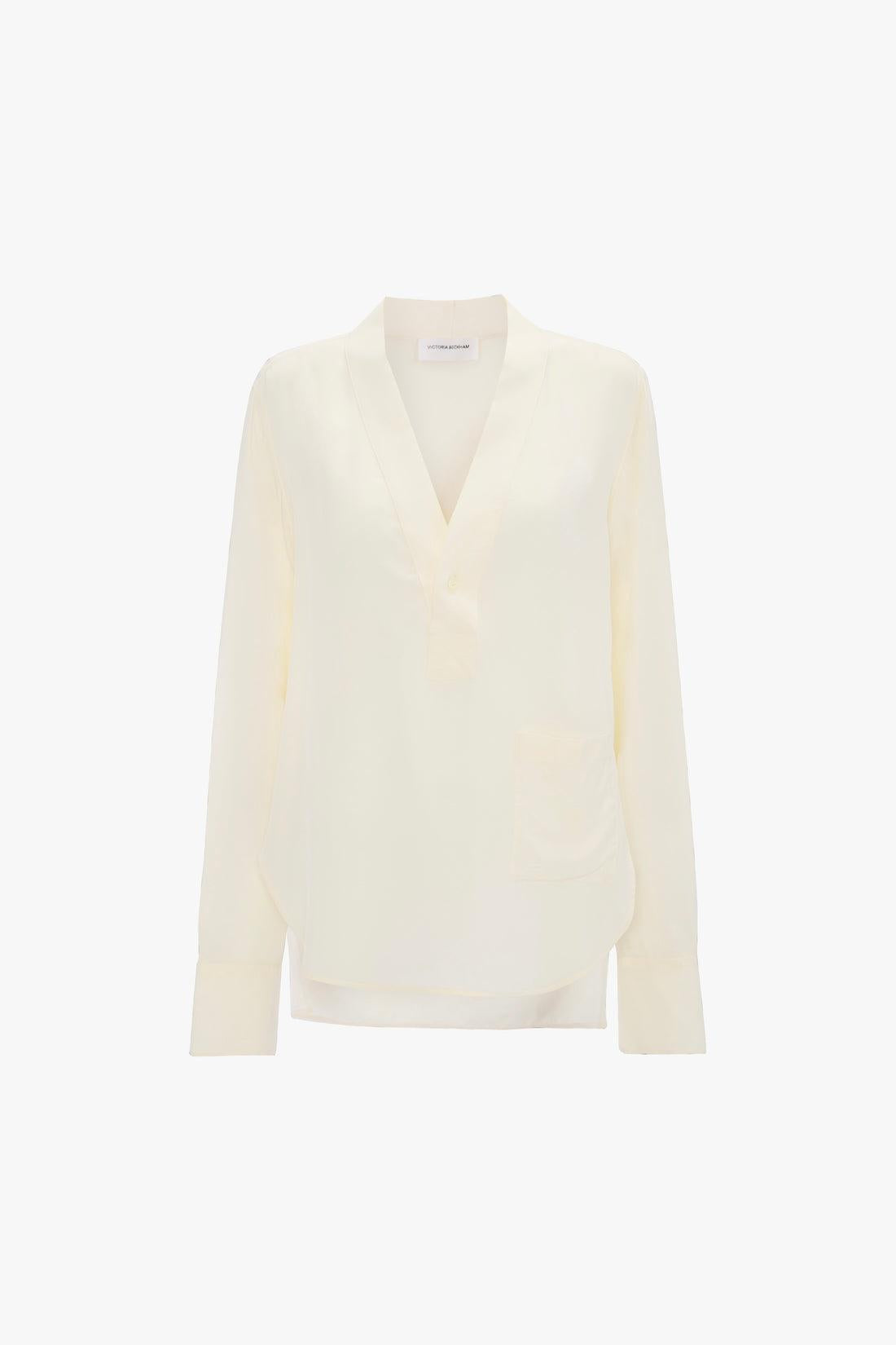 V-Neck Blouse 1326WSH007339B 3 VICTORIA BECKHAM 
