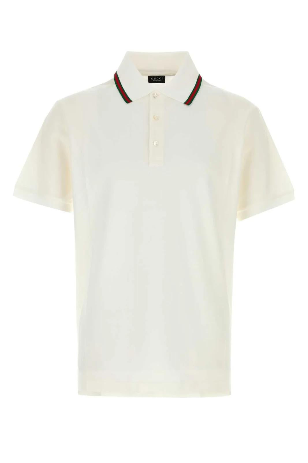 Jersey Piquet Polo Shirt 872468 XJHX5 9000 GUCCI 