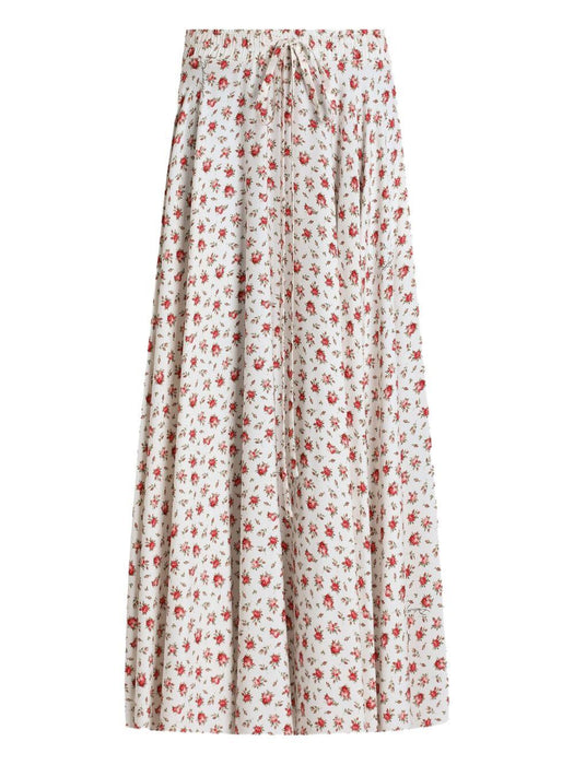 drawstring floral midi skirt F4DBGT FSA79HA5XJ DOLCE & GABBANA 