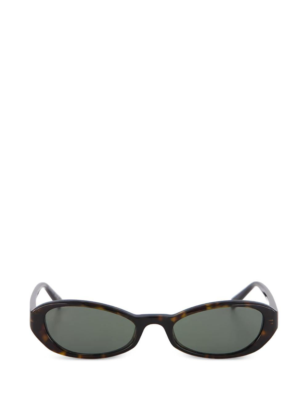 oval-frame sunglasses<BR/><BR/> 862861 Y99582300 SAINT LAURENT 
