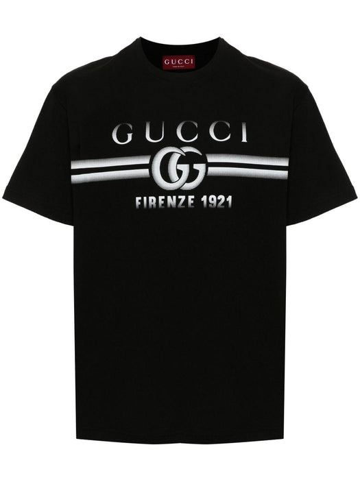 GG logo-print cotton T-shirt 785345 XJGKJ1070 GUCCI 
