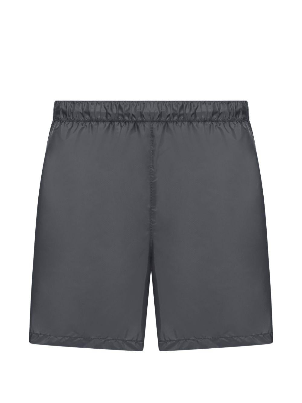 elasticated-waistband swim shorts UB381 S OOO 1WQ9F0V18 PRADA 