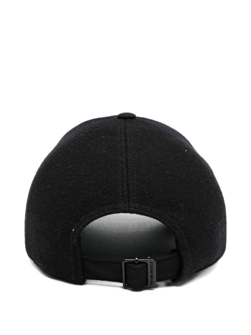 wool cap<BR/> 706537 3YS161000 SAINT LAURENT 