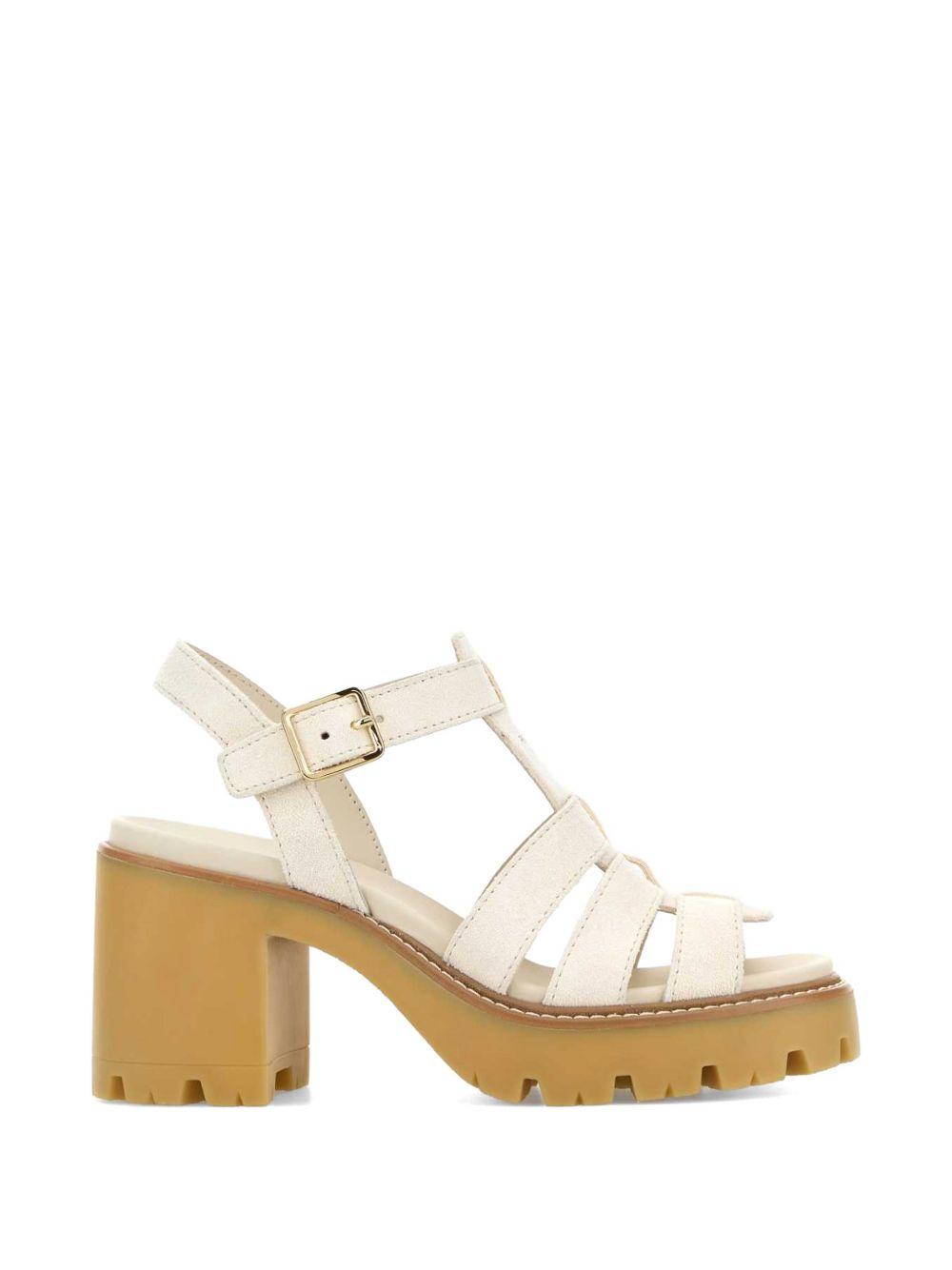 block-heel cage sandals 1X266O F 090 054F0304 PRADA 