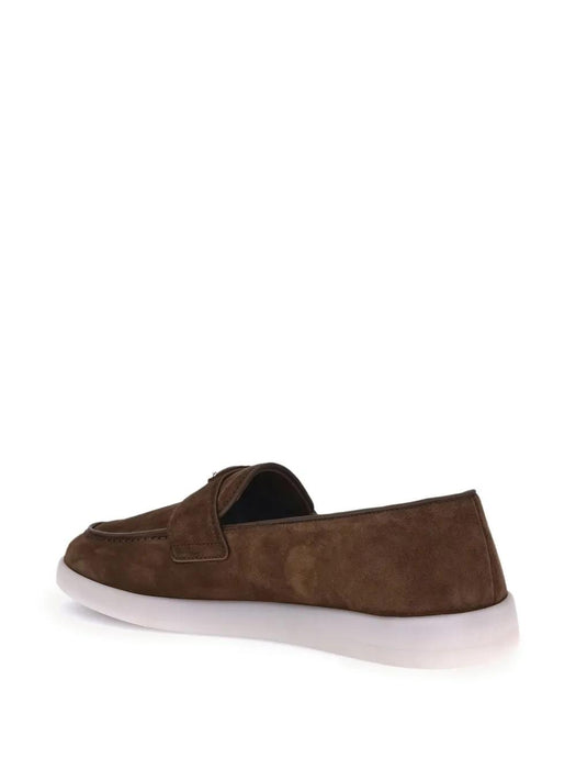 Suede loafers 2DG124 FG001 103F0324 PRADA 