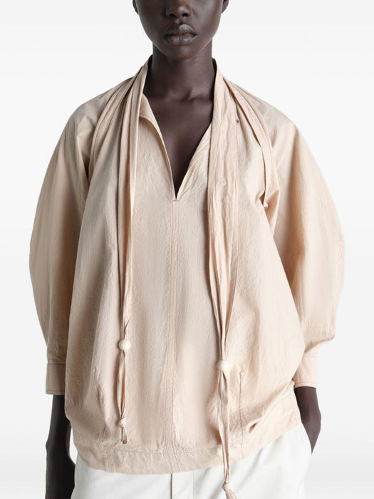 Scarf blouse SH1222 LF1399BG240 LEMAIRE 
